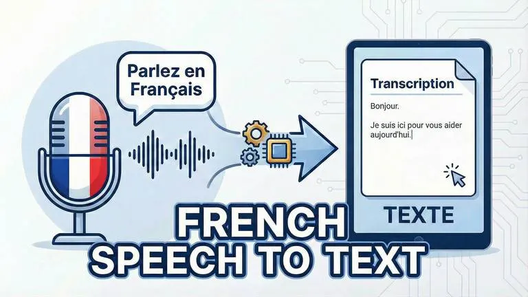 Free French Speech to Text Converter Online