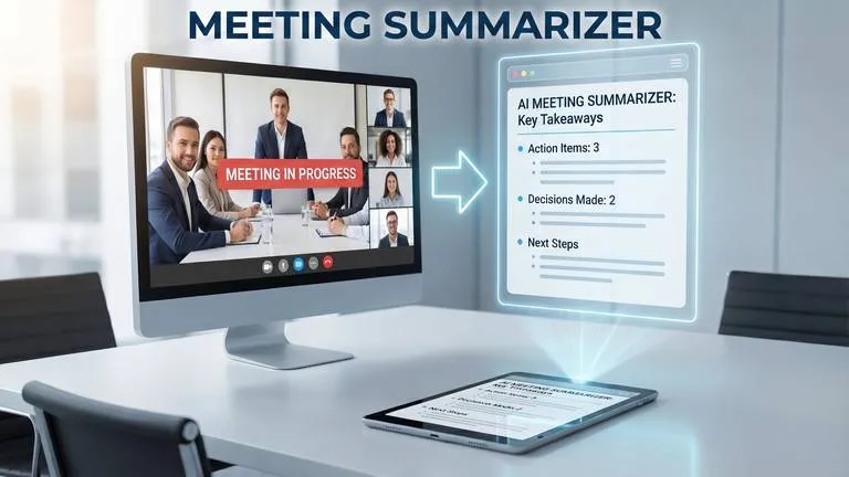 AI Meeting Summarizer Tool - Get Minutes Instantly | RecCloud