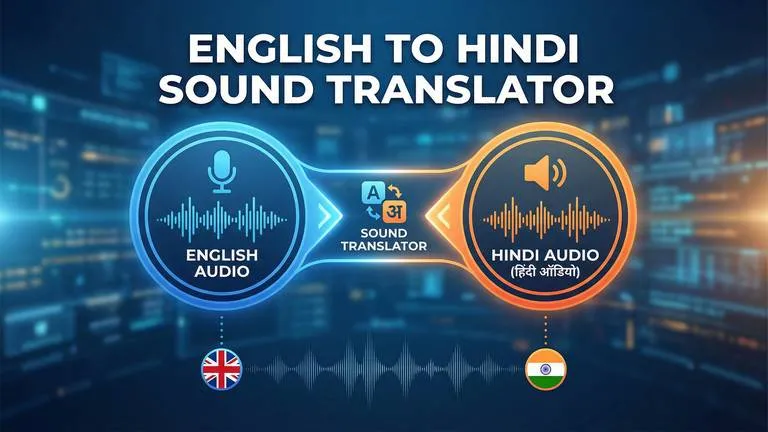 AI-Powered English to Hindi Audio Translator | RecCloud