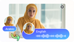 Translate Arabic Videos to English | RecCloud