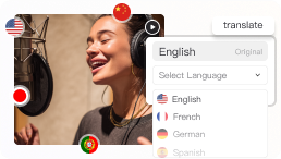 Free Video Audio Translator | RecCloud