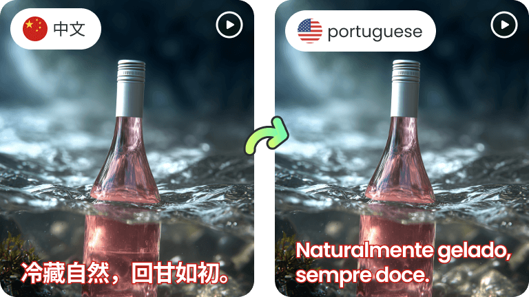 Traduzir o vídeo para português | RecCloud