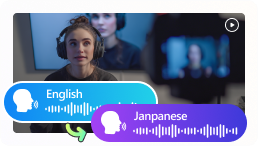 Free Video Voice Translator | RecCloud