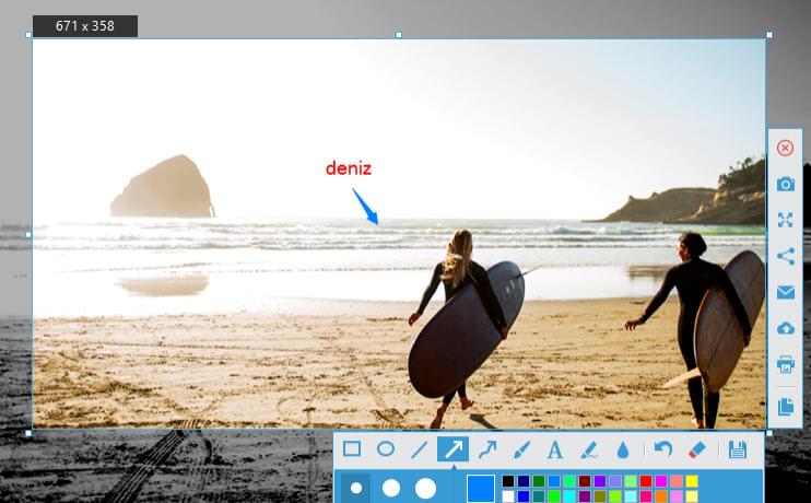 ekran görüntüsü al