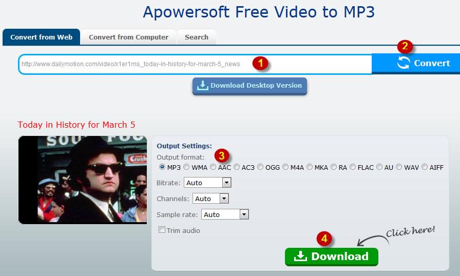 Three Approaches To Convert Dailymotion To Mp3