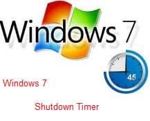 Timer de desligamento do Windows