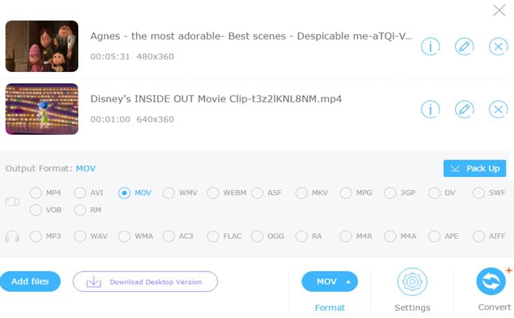 GIF to WebM Converter [Online & Free] – Movavi Converter