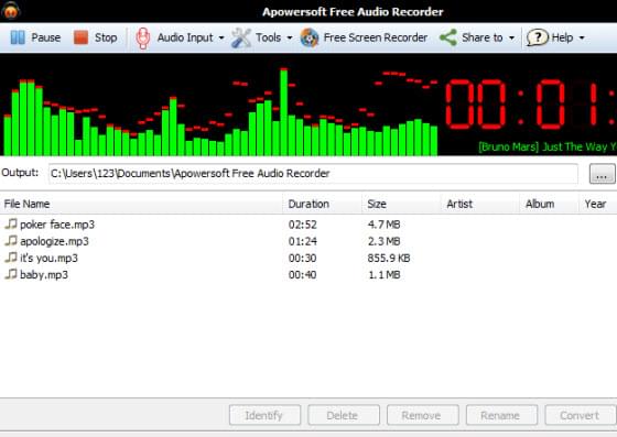 screen record with audio free onlin