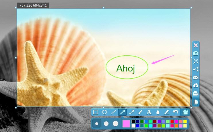 udělejte Screenshot