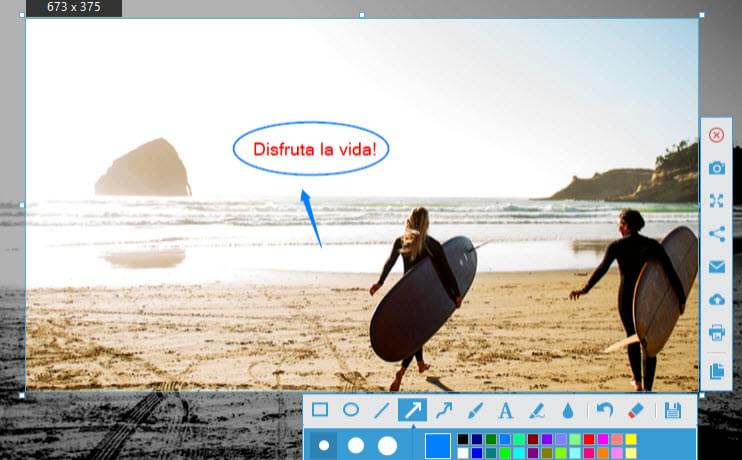 tomar captura de pantalla
