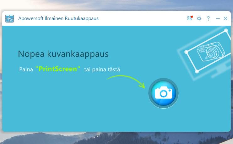 pääkäyttöliittymä