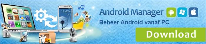 Android manager advertenties