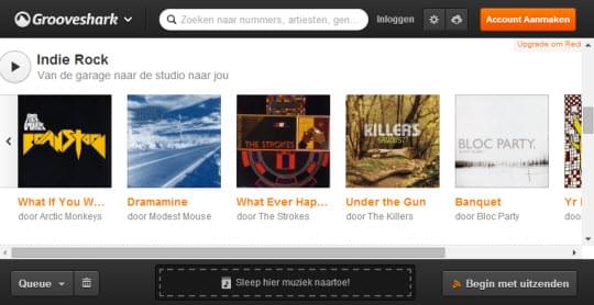 Grooveshark site