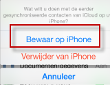 backup van iOS 8