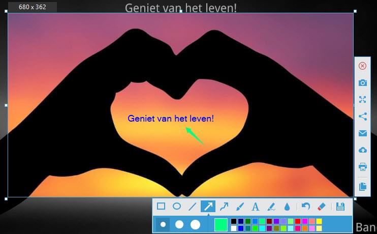 Screenshots maken