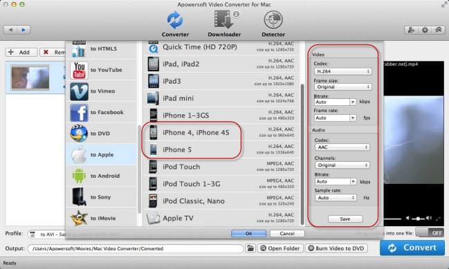 Convert AVI to iPhone on Mac