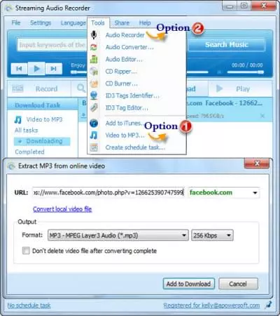 best facebook video to mp3 converter