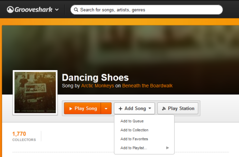 grooveshark playlist