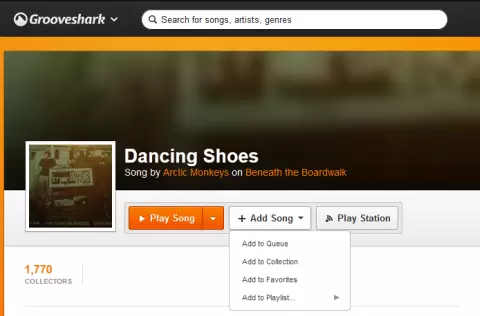 grooveshark playlist