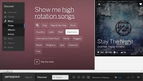 myspace music