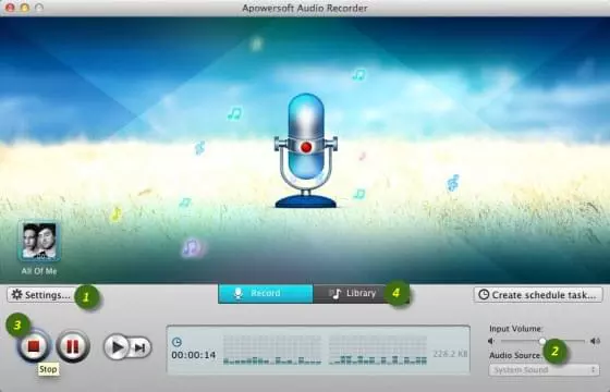 record sound on Mac