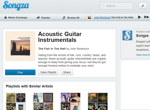 songza site