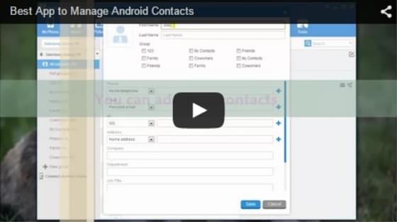 Android Contacts App