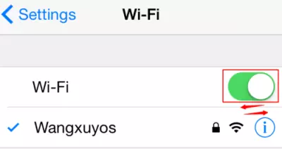 Restart WiFi on device