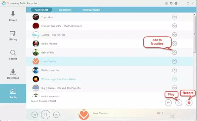 play radio