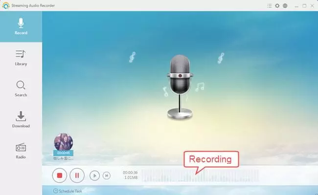 record mp3