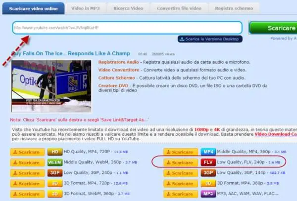 converter video em flv