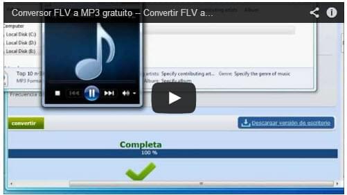 convertir FLV a MP3