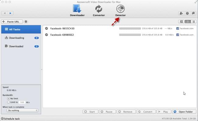 Download discovery on Mac