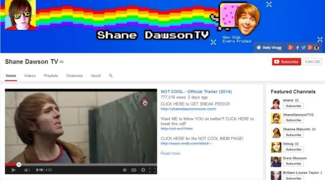 shanedawson channel