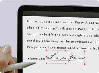 Make electronic signatures transparent background png quickly